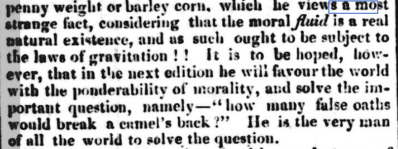 Original Newspaper Clipping